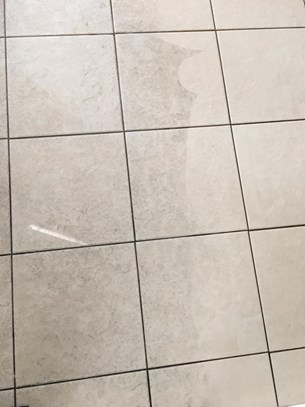 before and after stone tile and grout cleaning images in Merced CA