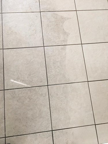 side by side before and after tile and grout cleaning in merced ca